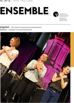 Jugend - Die nächste Generation miteinbeziehen Jeunesse - Impliquer la nouvelle génération - Nr./No 16 - März / Mars 2017 - Reformierte Kirchen ...