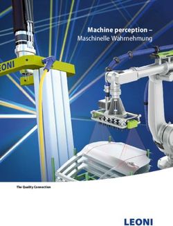 Machine perception - Maschinelle Wahrnehmung - The Quality Connection - LEONI