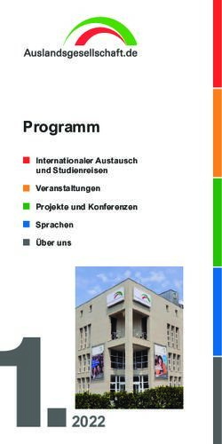 Programm Internationaler Austausch und Studienreisen Veranstaltungen Projekte und Konferenzen Sprachen &Uuml;ber uns - Auslandsgesellschaft.de