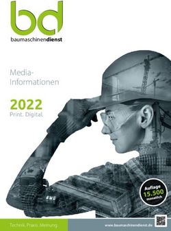 2022 Media-Informationen - baumaschinendienst - bd baumaschinendienst