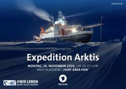 Expedition Arktis MONTAG, 16. NOVEMBER 2020, UM 20:15 UHR - ANSCHLIESSEND "HART ABER FAIR"