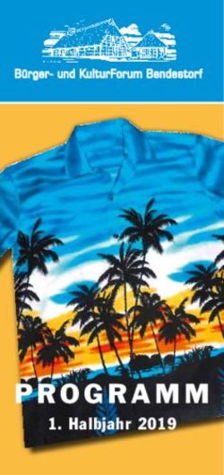 Halbjahr 2019 - BK-Bendestorf