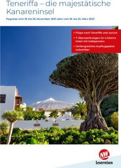 Teneriffa - die majest&auml;tische Kanareninsel - Flugreise vom 19. bis 26. November 2021 oder vom 18. bis 25. M&auml;rz 2022 Fl&uuml;ge nach Teneriffa und ...
