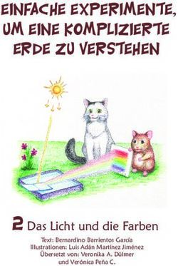 Einfache Experimente, um eine komplizierte Erde zu verstehen - 2 Das Licht und die Farben - UNAM