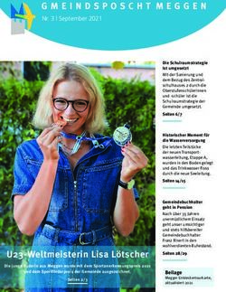 GMEINDSPOSCHT MEGGEN Nr. 3 | September 2021 - Gemeinde Meggen