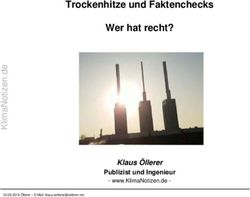Trockenhitze und Faktenchecks Wer hat recht? - Klaus &Ouml;llerer Publizist und Ingenieur - KlimaKontroverse.de