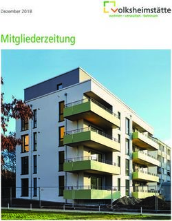 Mitgliederzeitung Dezember 2018 - Volksheimst&auml;tte