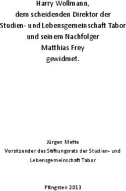 Harry Wollmann, dem scheidenden Direktor der Studien- und Lebensgemeinschaft Tabor und seinem Nachfolger Matthias Frey gewidmet - J&uuml;rgen Mette ...