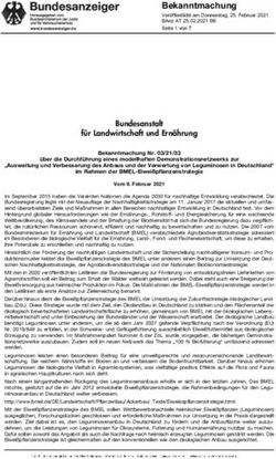 Bekanntmachung Ver&ouml;ffentlicht am Donnerstag, 25. Februar 2021 BAnz AT 25.02.2021 B6 Seite 1 von 7 - Bundesanstalt f&uuml;r Landwirtschaft und ...