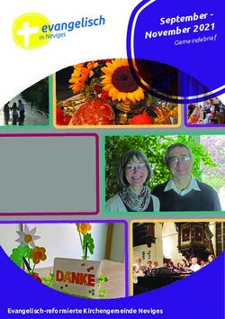 September - Evangelisch-reformierte Evangelisch-reformierte Kirchengemeinde Neviges meinde Neviges - evangelische-kirche-neviges.de