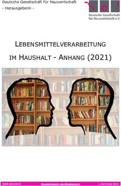 IM HAUSHALT - ANHANG ( 2021) - LEBENSMITTELVERARBEITUNG Deutsche Gesellschaft f&uuml;r Hauswirtschaft - Herausgeberin - anhang (2021)