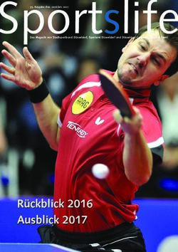 Sportslife - R&uuml;ckblick 2016 Ausblick 2017 - SSB D&uuml;sseldorf