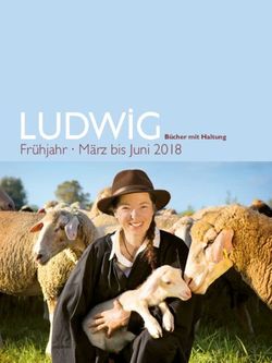 Fr&uuml;hjahr M&auml;rz bis Juni 2018 - B&uuml;cher mit Haltung - Verlagsgruppe ...