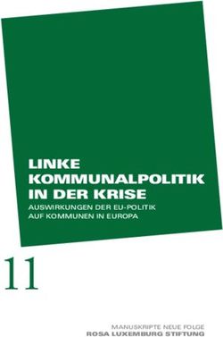 11 LINKE KOMMUNALPOLITIK IN DER KRISE - Axel Troost