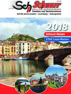 2018 Schnurr Reisen STAZ Leser-Reisen - Omnibus- und Taxiunternehmen Seit 90 Jahren bewährt - zuverlässig - leistungsstark