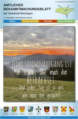 AMTLICHES BEKANNTMACHUNGSBLATT - der Gemeinde Beckingen Amtsblatt Informationen rund um: Gemeinde ...
