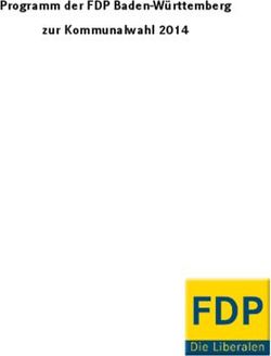 Programm der FDP Baden-Württemberg zur Kommunalwahl 2014