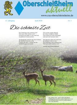 Die sch&ouml;nste Zeit - CSU-Ortsverband Oberschleissheim