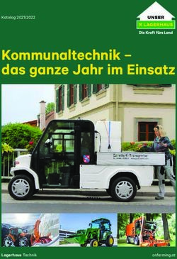Kommunaltechnik - das ganze Jahr im Einsatz - Katalog 2021/2022 - Lagerhaus Technik