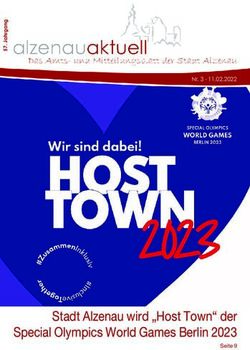 Stadt Alzenau wird "Host Town" der Special Olympics World Games Berlin 2023 - Nr. 3 11.02.2022