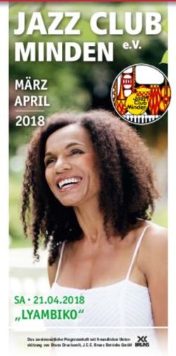 M&Auml;RZ APRIL 2018 - "LYAMBIKO" SA 21.04.2018 - JazzClub Minden