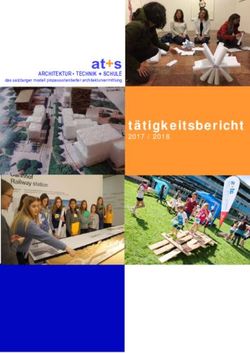 At+s t&auml;tigkeitsbericht 2017 / 2018 - technik + schule