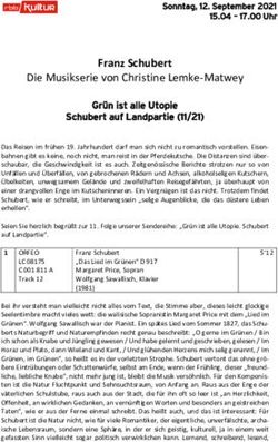 Franz Schubert Die Musikserie von Christine Lemke-Matwey