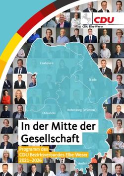 In der Mitte der Gesellschaft - Programm des CDU Bezirksverbandes Elbe-Weser 2021-1-2026 - Marco Mohrmann