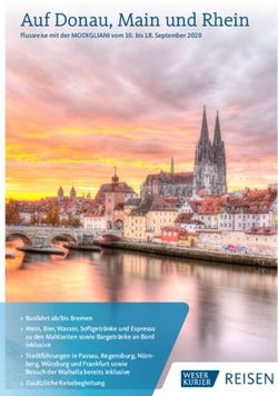 Auf Donau, Main und Rhein - WESER-KURIER Leserreisen ...