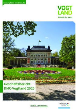 Gesch&auml;ftsbericht DMO Vogtland 2020 - www.vogtland-tourismus.de