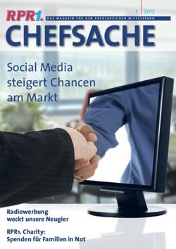 Social Media steigert Chancen am Markt - Radiowerbung weckt unsere Neugier RPR1. Charity: Spenden f&uuml;r Familien in Not