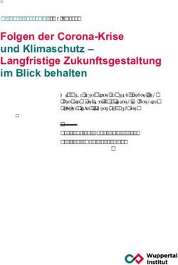 Folgen der Corona-Krise und Klimaschutz - Langfristige Zukunftsgestaltung im Blick behalten - Wuppertal Institut