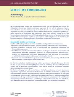 SPRACHE UND KOMMUNIKATION - PHILOSOPHISCH-HISTORISCHE FAKULT&Auml;T - Universit&auml;t Basel