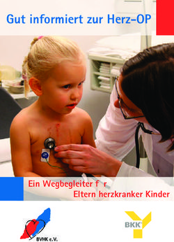 Gut informiert zur Herz-OP - Ein Wegbegleiter für Eltern herzkranker Kinder