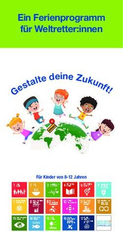 Für Kinder von 8-12 Jahren - Maximilianpark Hamm