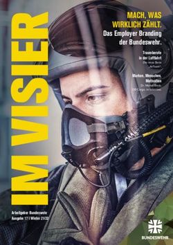 MACH, WAS WIRKLICH Z&Auml;HLT - Das Employer Branding der Bundeswehr. Traumberufe in der Luftfahrt Die neue Serie "AirTeam" - Winter 2021/2022