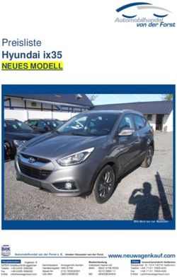 Preisliste Hyundai ix35 - NEUES MODELL