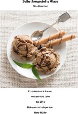 Selbst hergestellte Glace