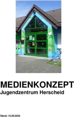 MEDIENKONZEPT Jugendzentrum Herscheid - Stand: 10.09.2020