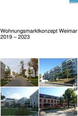Wohnungsmarktkonzept Weimar 2019 2023 - Stadt Weimar