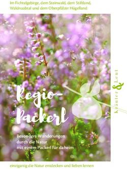 Regio-Packerl Besondere Wanderungen durch die Natur mit einem Packerl f&uuml;r daheim - Der Neue Wiesentbote