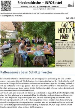 Friedenskirche - INFOZettel - Evangelische Gesamtkirchengemeinde ...