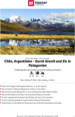Chile, Argentinien - Durch Granit und Eis in - SIO