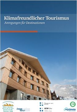 Klimafreundlicher Tourismus - Anregungen für Destinationen - Engadin Samnaun Val Müstair