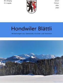 Mitteilungen aus Gemeinde, Kirchen und Vereinen - Foto: A. Friedrich - Gemeinde Hundwil
