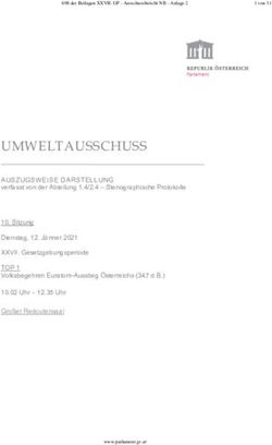 UMWELTAUSSCHUSS - &Ouml;sterreichisches Parlament