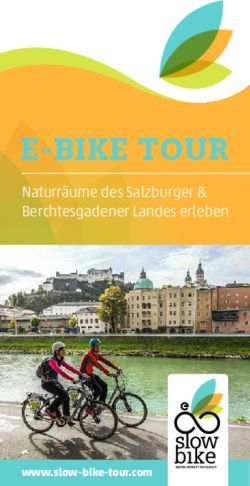 E-BIKE TOUR Naturr&auml;ume des Salzburger & Berchtesgadener Landes erleben - www.slow-bike-tour.com