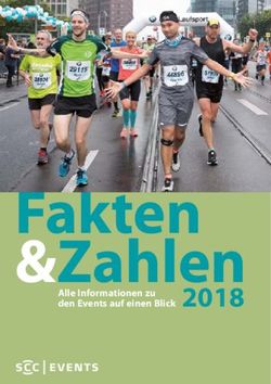 Fakten &Zahlen den Events auf einen Blick 2018 - Alle Informationen zu - BMW Berlin ...
