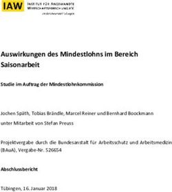 Auswirkungen des Mindestlohns im Bereich Saisonarbeit