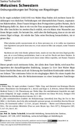 Melusines Schwestern Sarina Tschachtli - De Gruyter